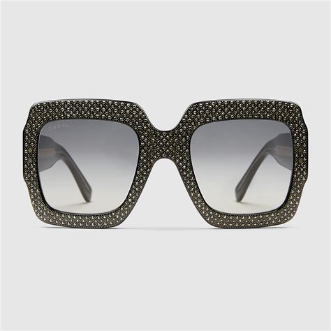 gucci sunglasses rhinestone|gucci sunglasses women 2022.